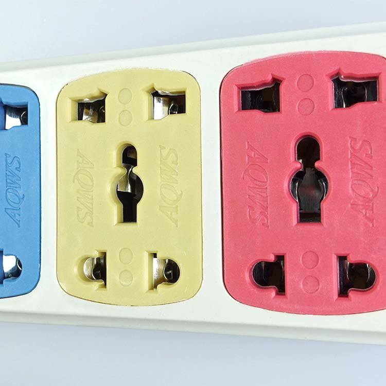 uk Extension Socket 2m 4 Outlets 2 Type C Ports Power Strip 3 Pin UK Multi Plug Socket Electrical Extension Socket