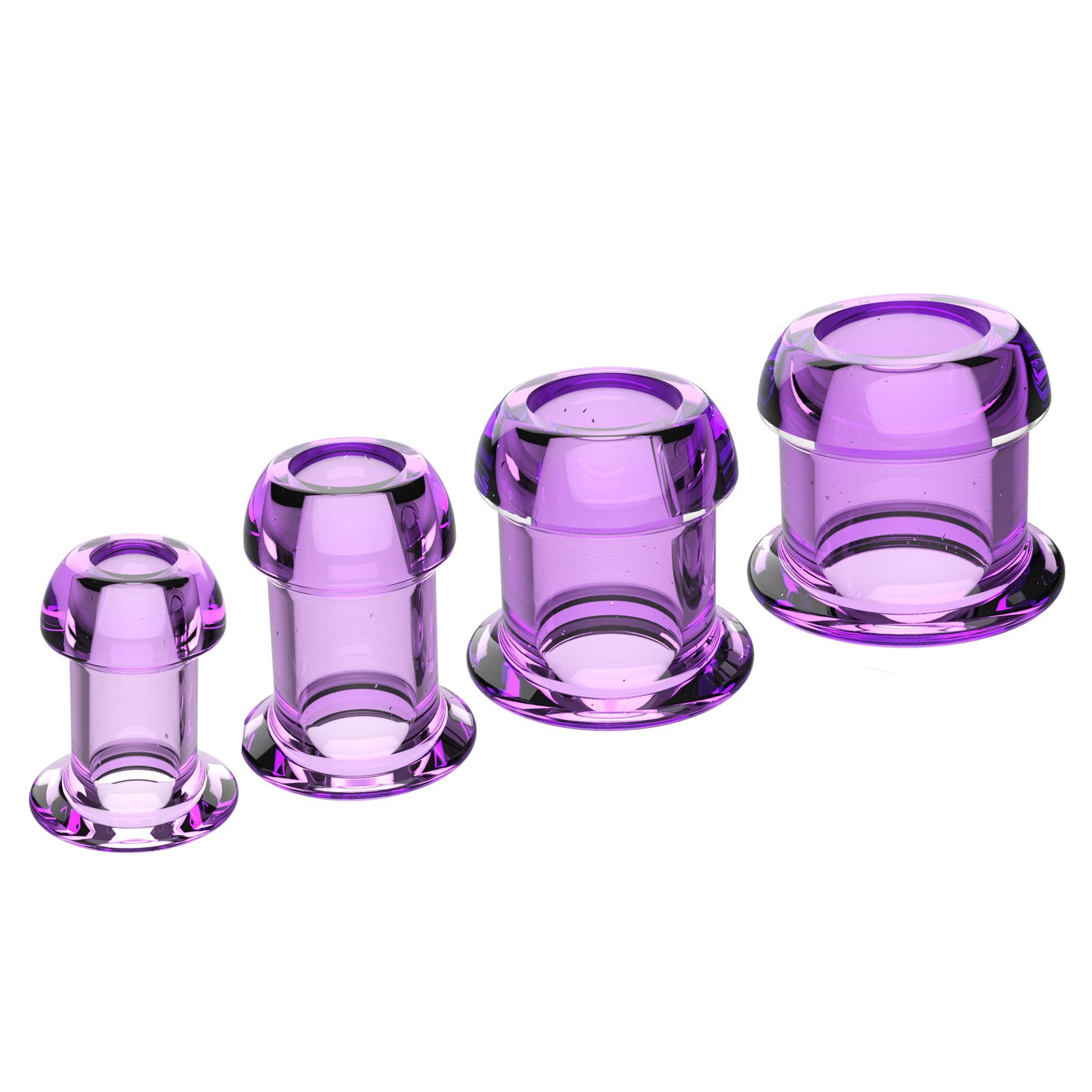 Transparent Hollow Anal Dilator Anal Plug Snoop Gay Adult Toys