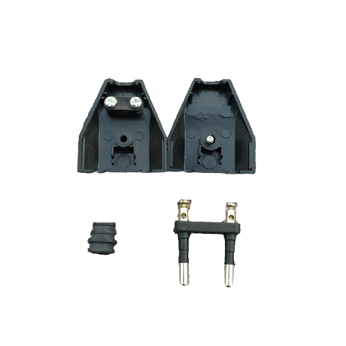 Factory Direct Schuko Plug Insert 4.8 mm Europe 3 Pin Brass Plug Insert EU 2 Pin 3 Pin Plug Insert