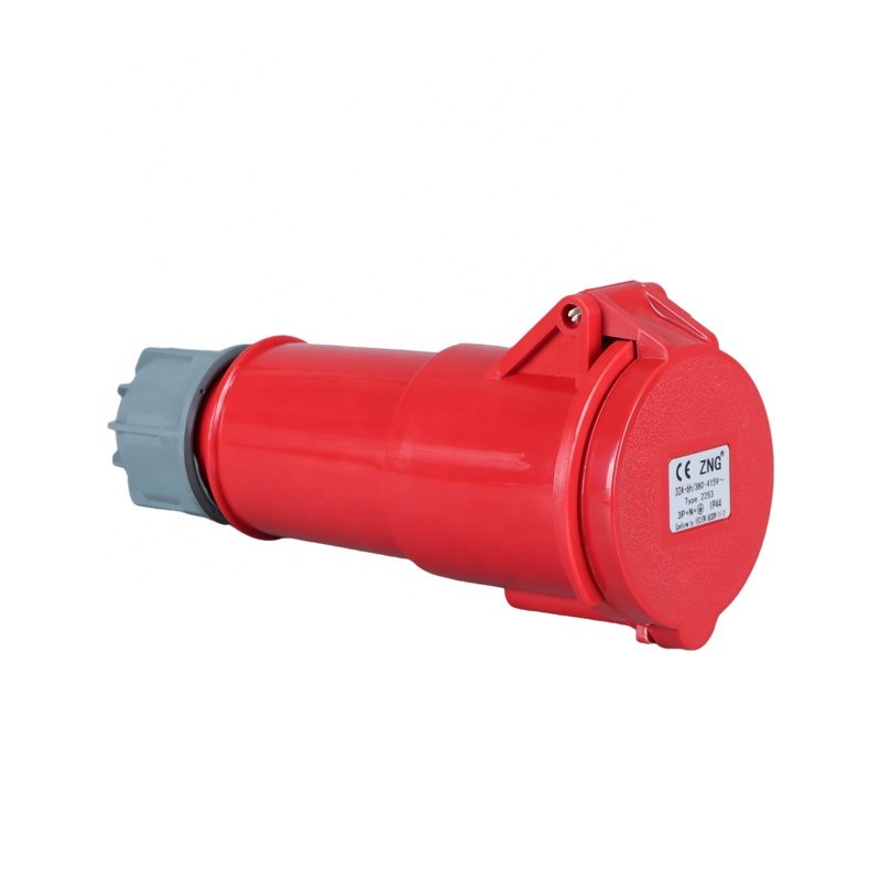 ZNG-2252 Industrial Cable Wire Connector 32A 5 Pin 3 Phase Male Female Plug Socket
