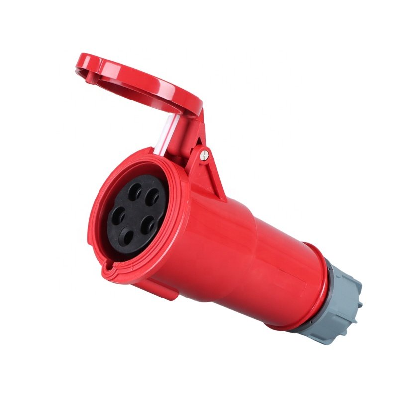 ZNG-2252 Industrial Cable Wire Connector 32A 5 Pin 3 Phase Male Female Plug Socket