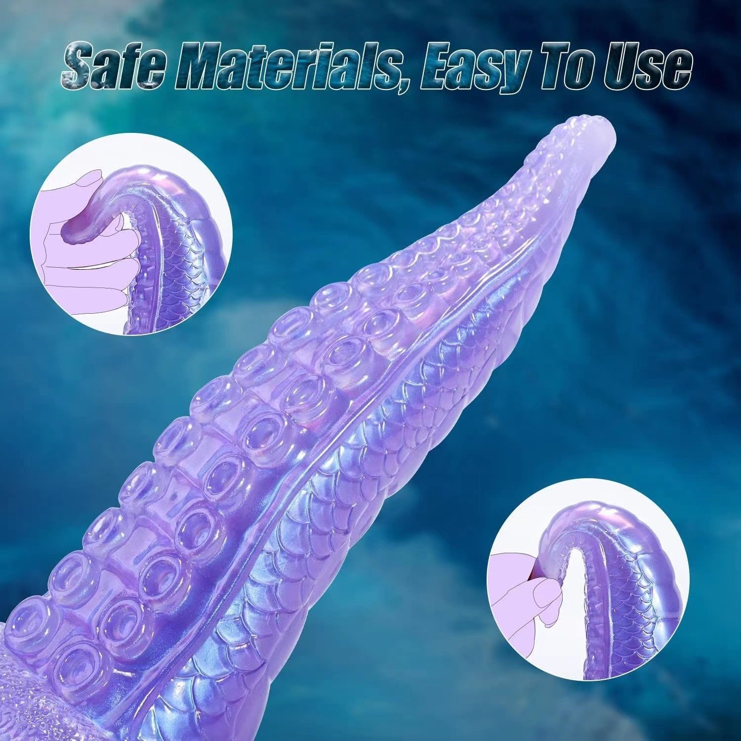 Octopus Tentacle Sucker Anal Plug Dilator Dildos Butt Plug Stimulator Prostate Massager Anal Sex Toy For Women Men Anus Expander