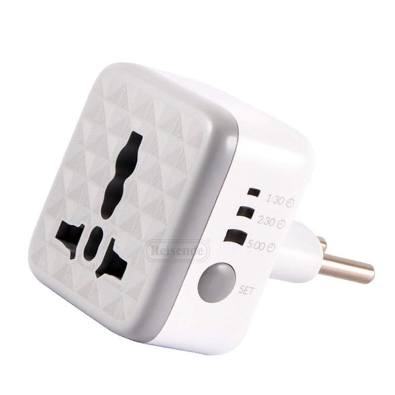 Timed Luminous Socket Apple Charger Adapter Night Light Timer PC Material EU Plug Supports Outlets 60Hz Compatible UK US AU