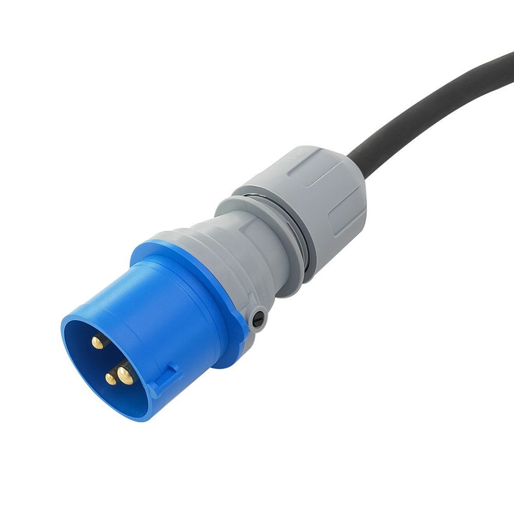 Hot Sale ZNPON quick connect 16A blue CEE plug 16 amp 3 pin industrial plug