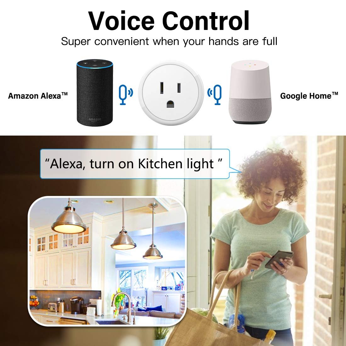 RSH Cheap EU US Universal WiFi Smart Plug tuya Smart Life APP Control Compatible with Alexa and google home Power Socket plug