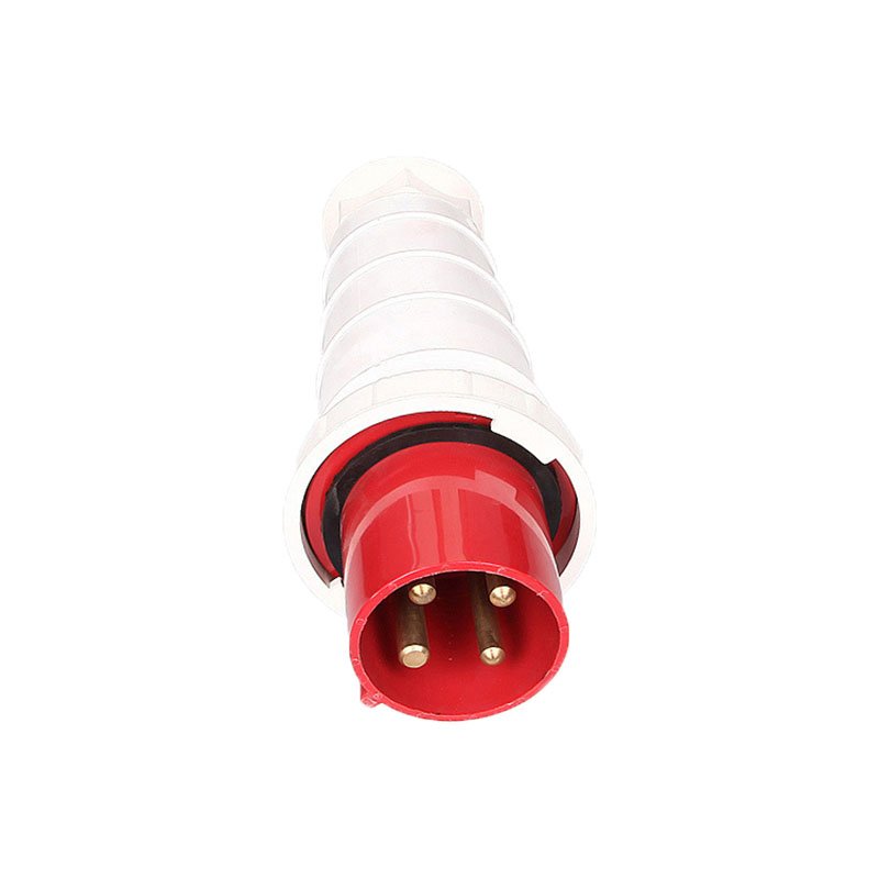ZZ044 3P+E 125A 380V IP67 Three phase four wire waterproof aviation plug socket