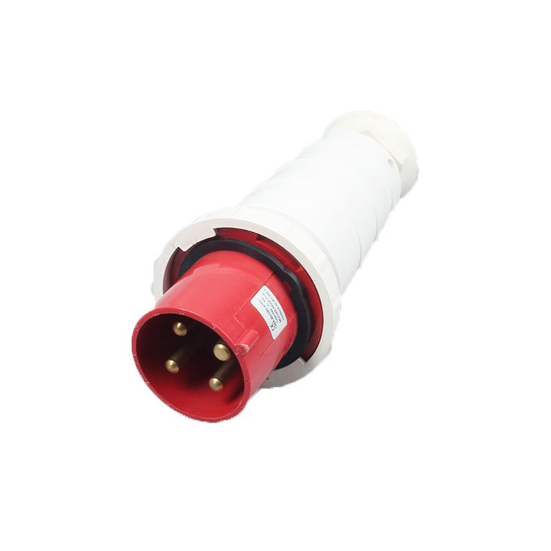 ZZ044 3P+E 125A 380V IP67 Three phase four wire waterproof aviation plug socket