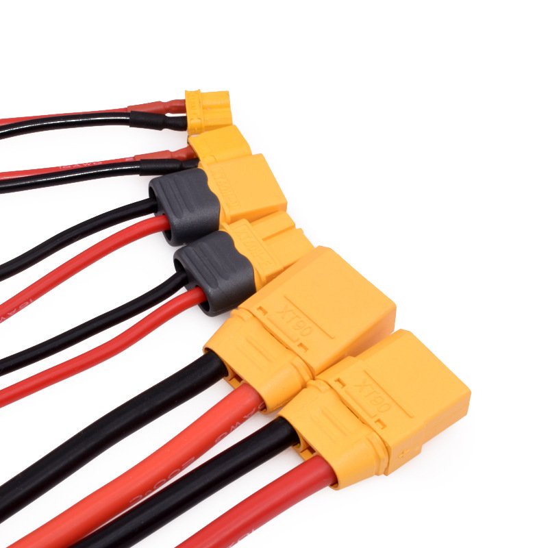Amass Xt60 Female Male Adapter Xt90 Connector Xt60h 12awg 150mm Plug Extension Cable For Rc Lipo Battery
