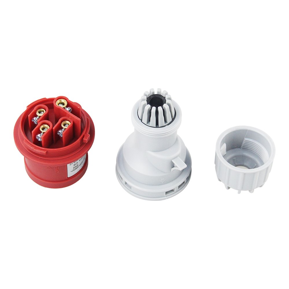 16A 3P E 4 pin 380-415VAC IP44 014 Three Phase four wire aviation plug four pole power plug Industrial waterproof Plug
