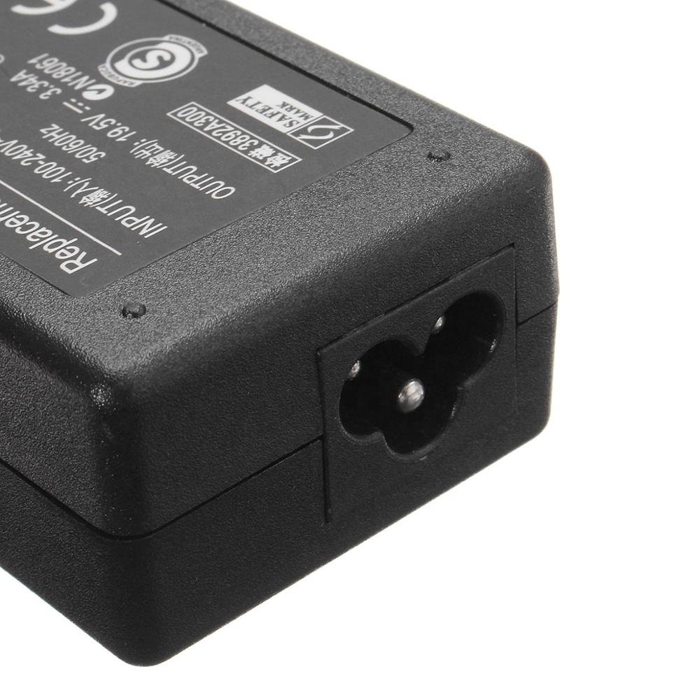 AC 100-240V To DC 19.5V 3.34A US Plug Power Supply Charger Adapter For Dell Inspiron 15R (5520) (5521) (7520)