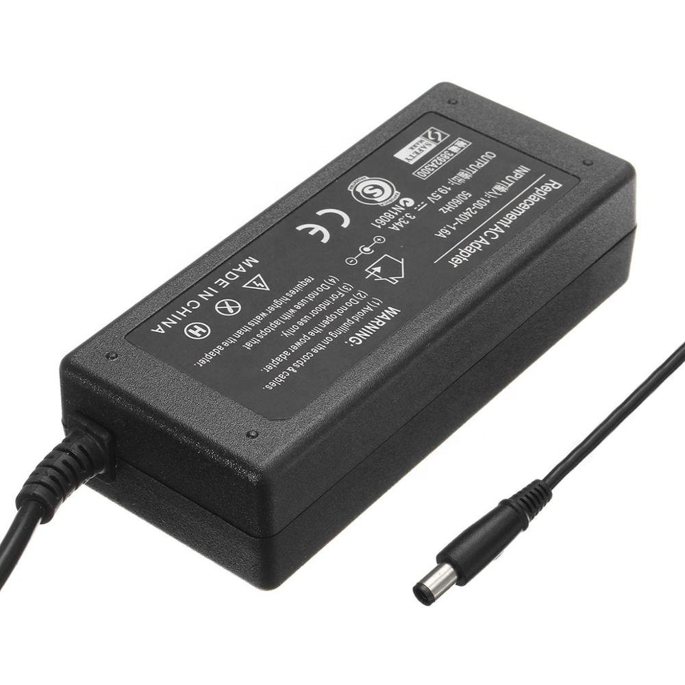 AC 100-240V To DC 19.5V 3.34A US Plug Power Supply Charger Adapter For Dell Inspiron 15R (5520) (5521) (7520)