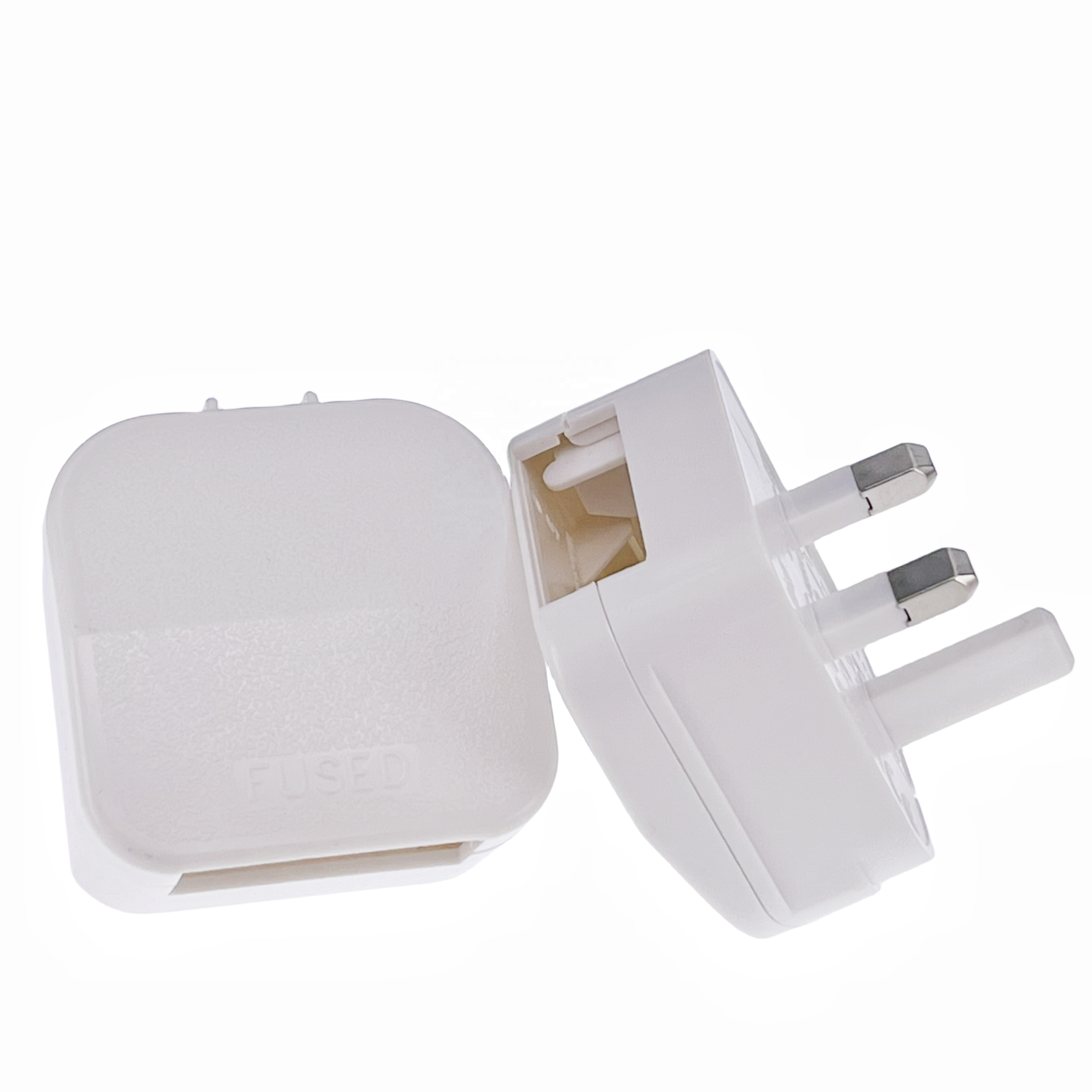 Manufacturer EU to UK plug adapter travel electric household fuse Type-G united Kingdom adaptor bs5733 fused travel adapter