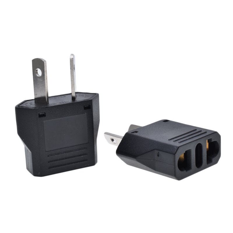 AU plug adapter 2 flat pin plug US EU AU mini small converter used laptops charge power socket 6A110-250V