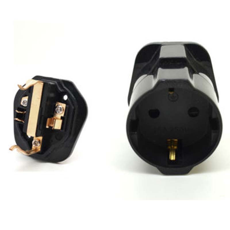 Euro France to UK plug travel adapter conversion adapter Germany to UK plug