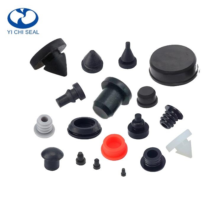 Custom silicone rubber soft hole plug