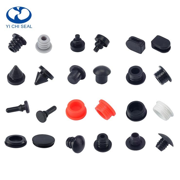 Custom silicone rubber soft hole plug