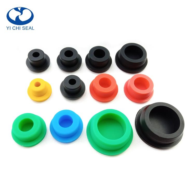 Custom silicone rubber soft hole plug