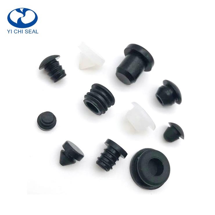 Custom silicone rubber soft hole plug