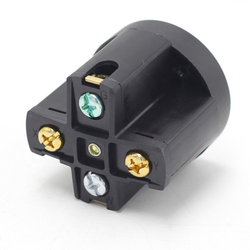 NEMA 14-50R 50Amp 250V Flush Mount Power Receptacle 3 Pole 4 Wire Industrial Plugs and Sockets