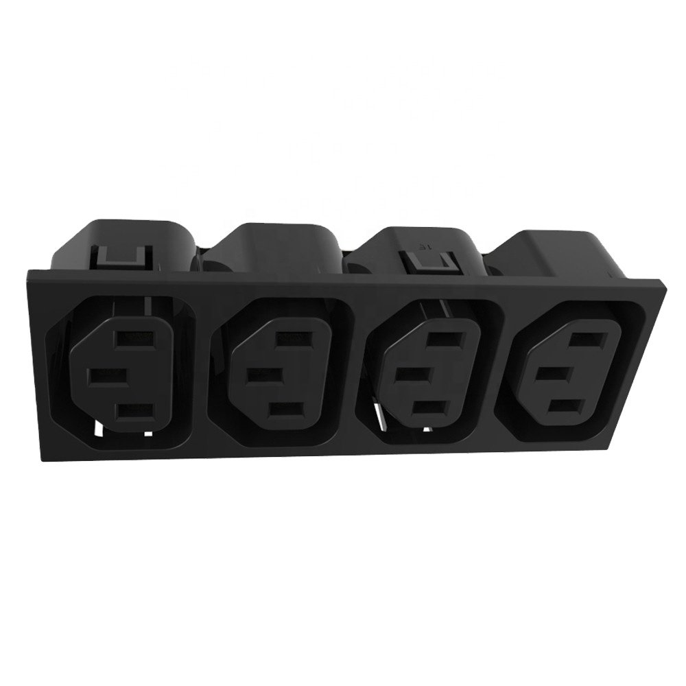 Power Extension AC Plug Adapter Power Socket IEC C13 Female Plug