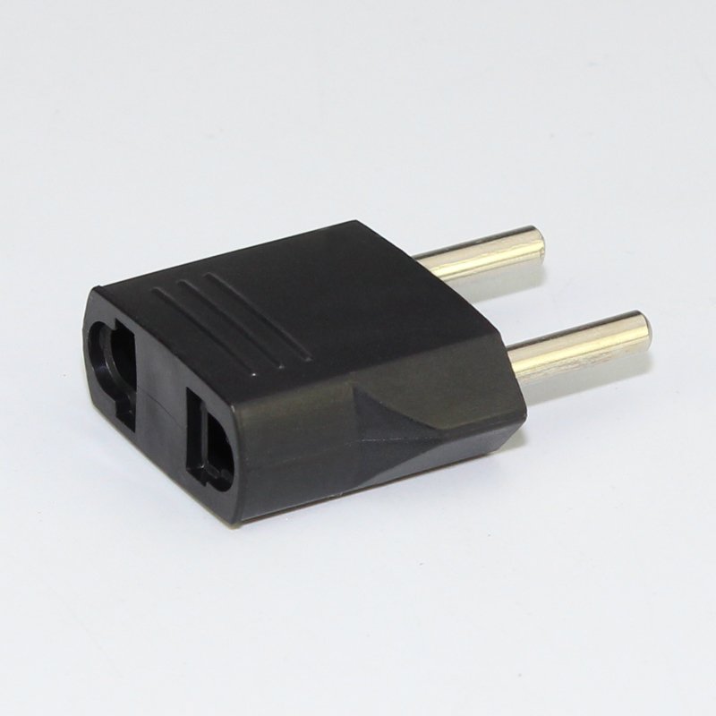 10A 2 Pin USA to Europe Travel Adapters Portable Power Plugs Mini Travel Converters