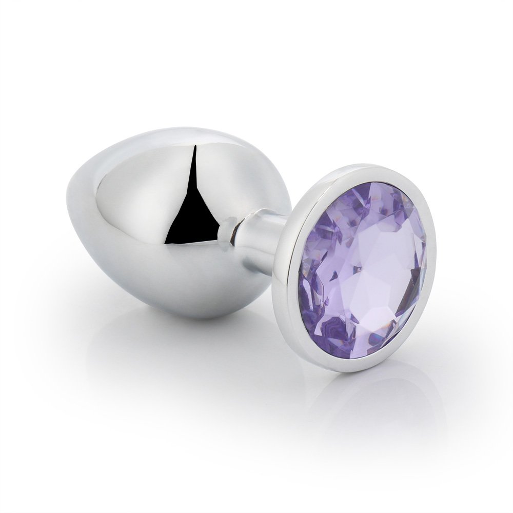 Factory Wholesale Anal Plug Stainless Steel Jewel Anal Sex Toys Tools Dilator Multi Size Crystal Butt Plug for Woman Anal