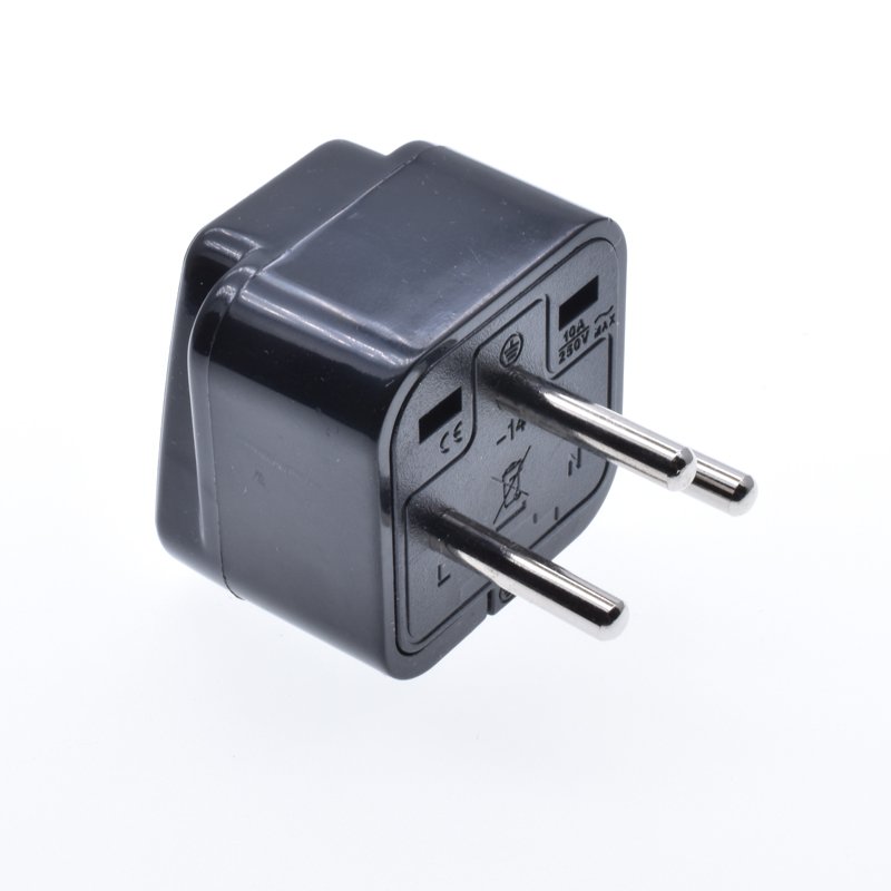 Universal AU EU USA EURO plugs to Israel plug travel adapter Type H 3 pins Power Converter