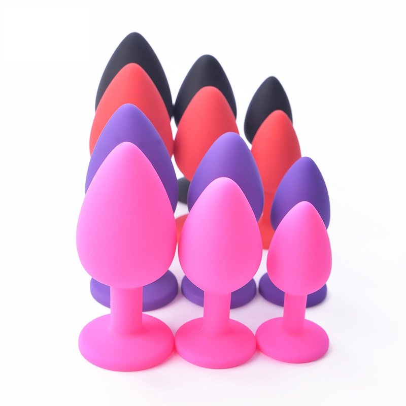 Adult Male And Female Prostate Massage Training Device Sex Toys Silicone Anal Butt Plug
