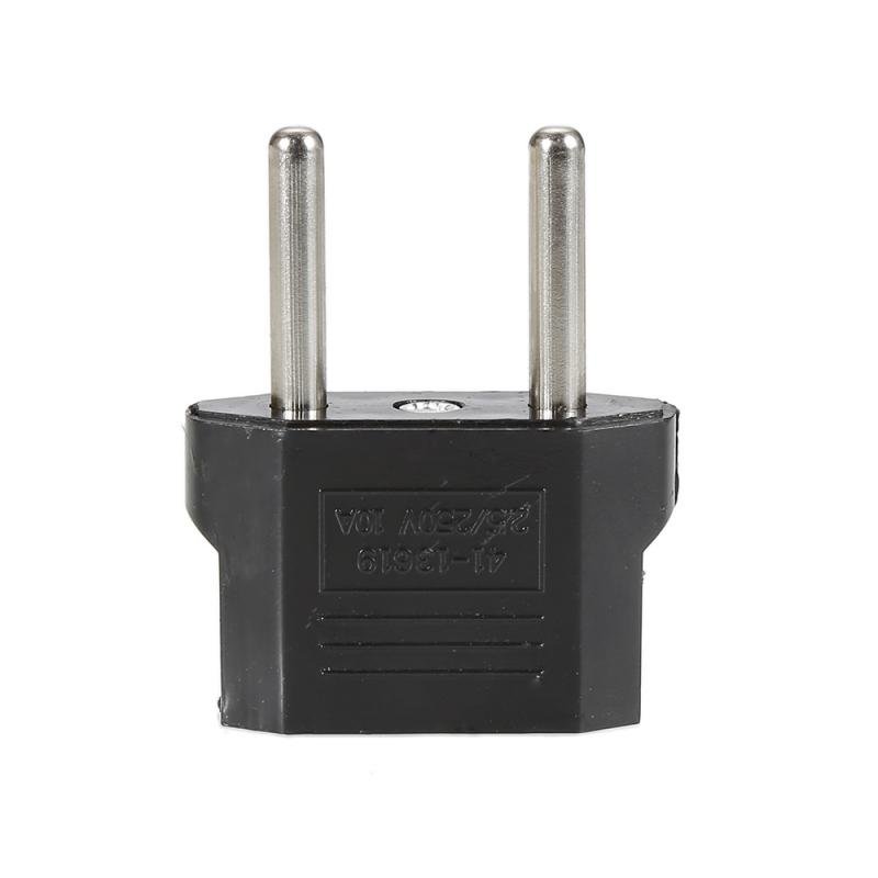 Common Universal AC 250V 10A EURO EU to US USA Travel Power Plug Adapter Adaptor Converter Travel Conversion Plug