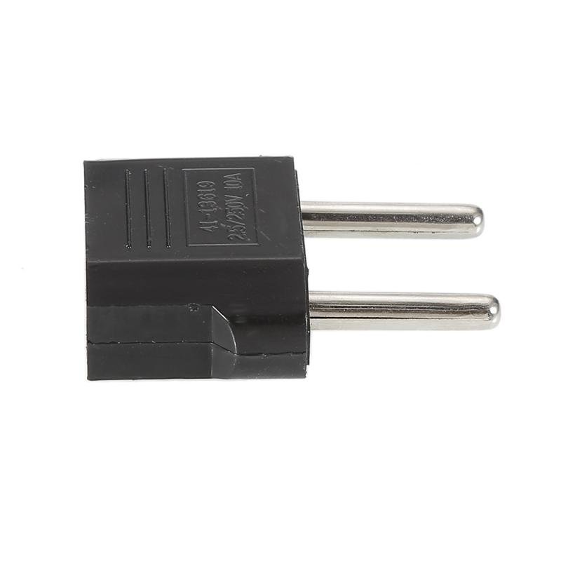 Common Universal AC 250V 10A EURO EU to US USA Travel Power Plug Adapter Adaptor Converter Travel Conversion Plug