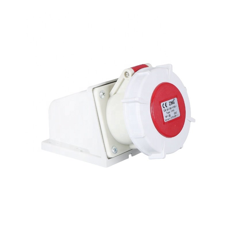 IP67 Waterproof 3 Phase 4 Pin 380V/400V Industrial Electrical Plug And Socket 32A