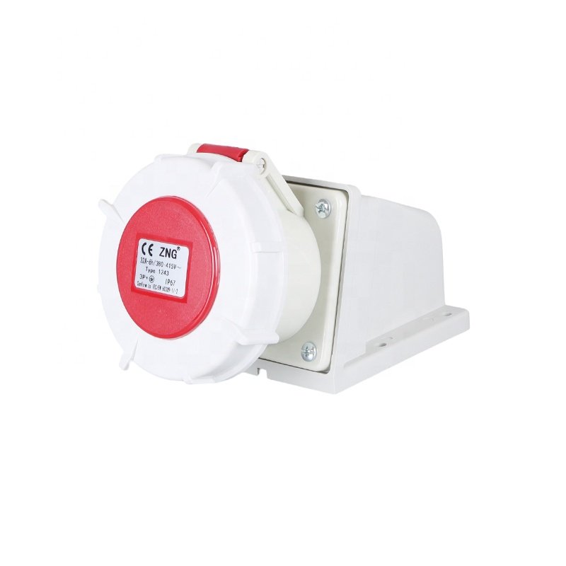 IP67 Waterproof 3 Phase 4 Pin 380V/400V Industrial Electrical Plug And Socket 32A