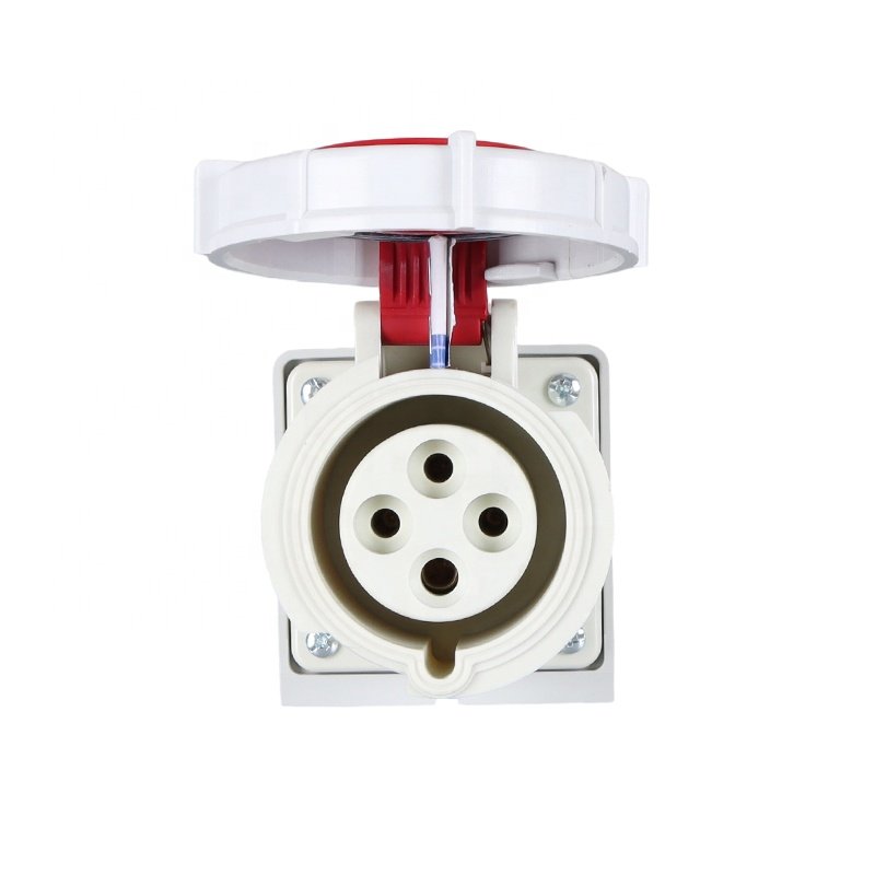IP67 Waterproof 3 Phase 4 Pin 380V/400V Industrial Electrical Plug And Socket 32A
