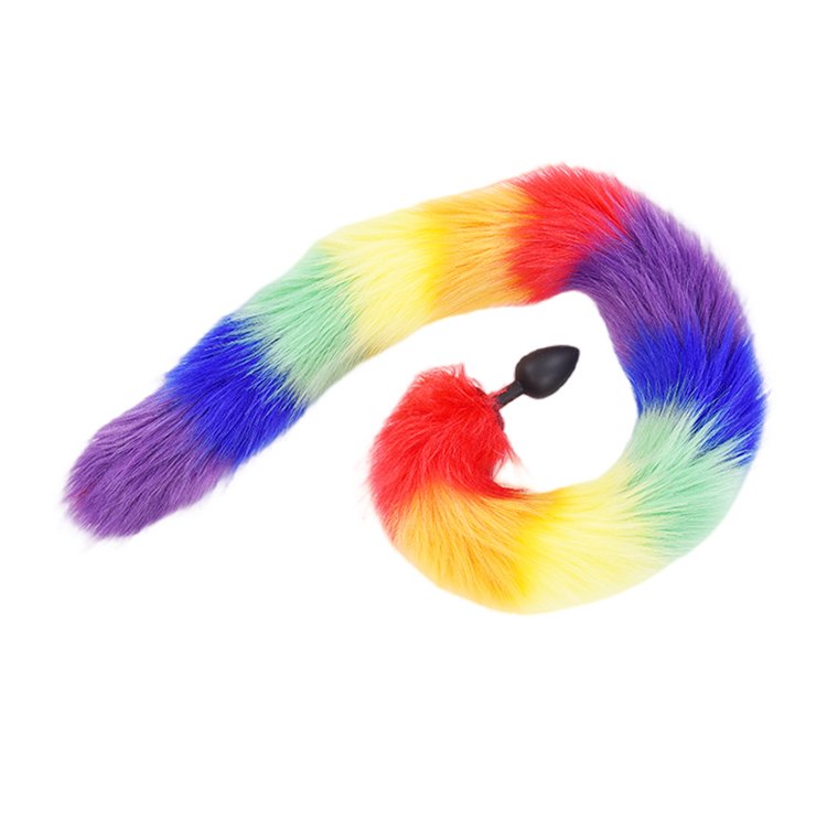 Butt Plug with Tail Toy Anal Plug Fox Plug Anal Sex Metal Cosplay for Adult Customized Color 100% Waterproof CE ROHS 7-15 Days