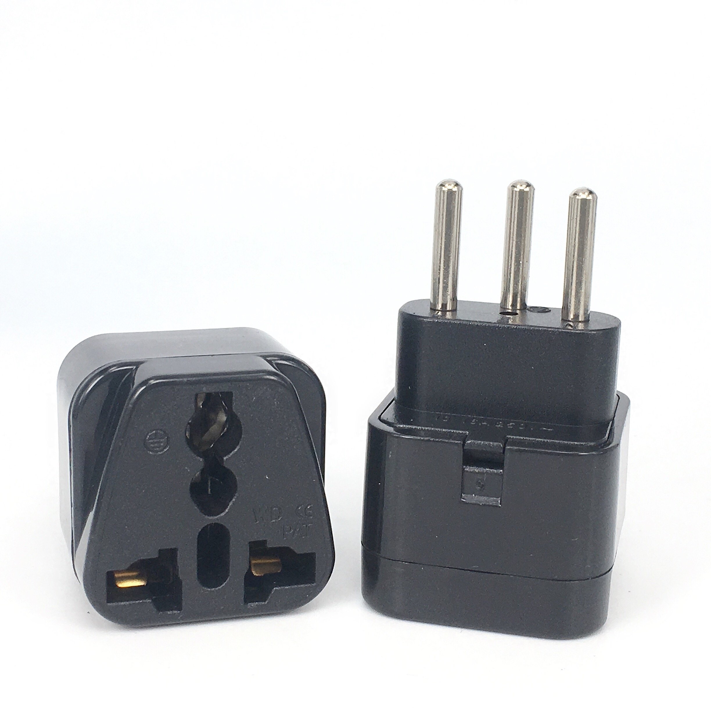 Universal germany to swiss Switzerland adapter plug round 3 pins conversion adapter Type J