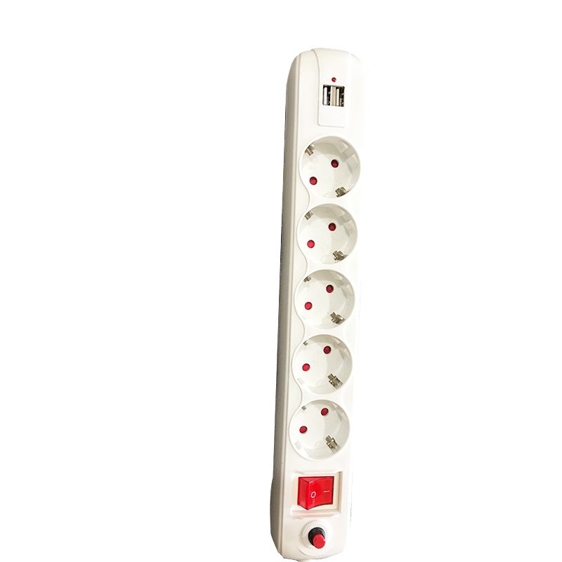 5Way extension plug and socket