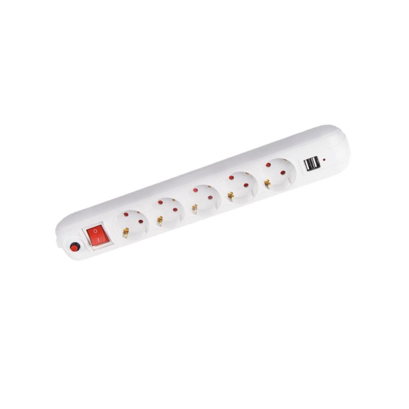5Way extension plug and socket