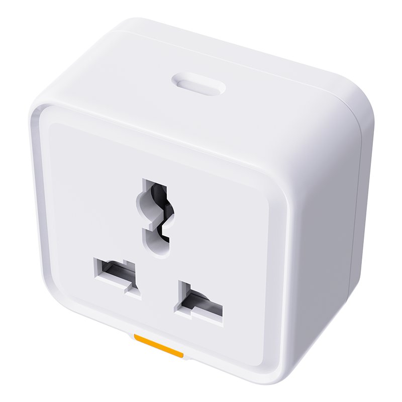 Tuya WiFi BT smart UK plug to universal multi socket 240V 16A power monitor Sockets