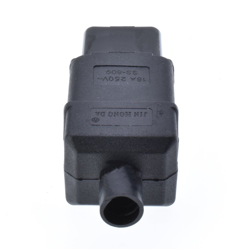 C19 plug iec-320 c20 C19 male power cord plug 16A 250V 3pins electric socket with ground