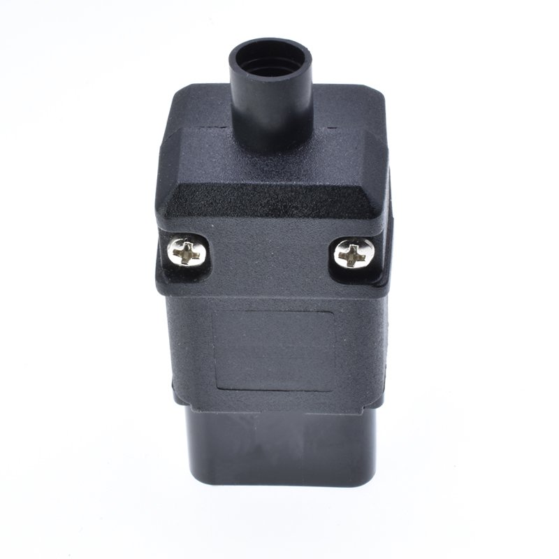 C19 plug iec-320 c20 C19 male power cord plug 16A 250V 3pins electric socket with ground