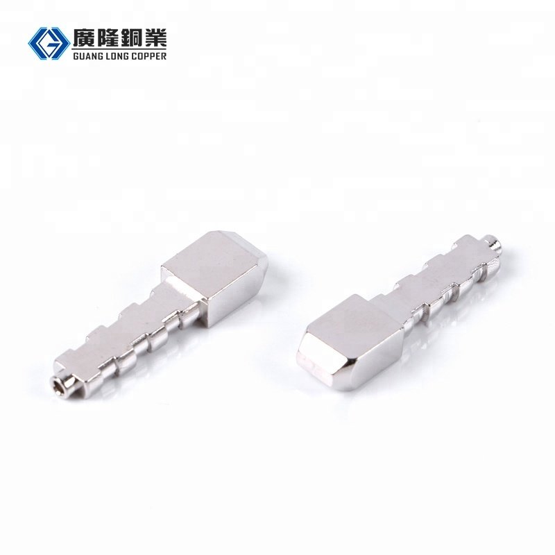 UK Plug PIN Brass Electrical PIN Nickel Plating 3B045A