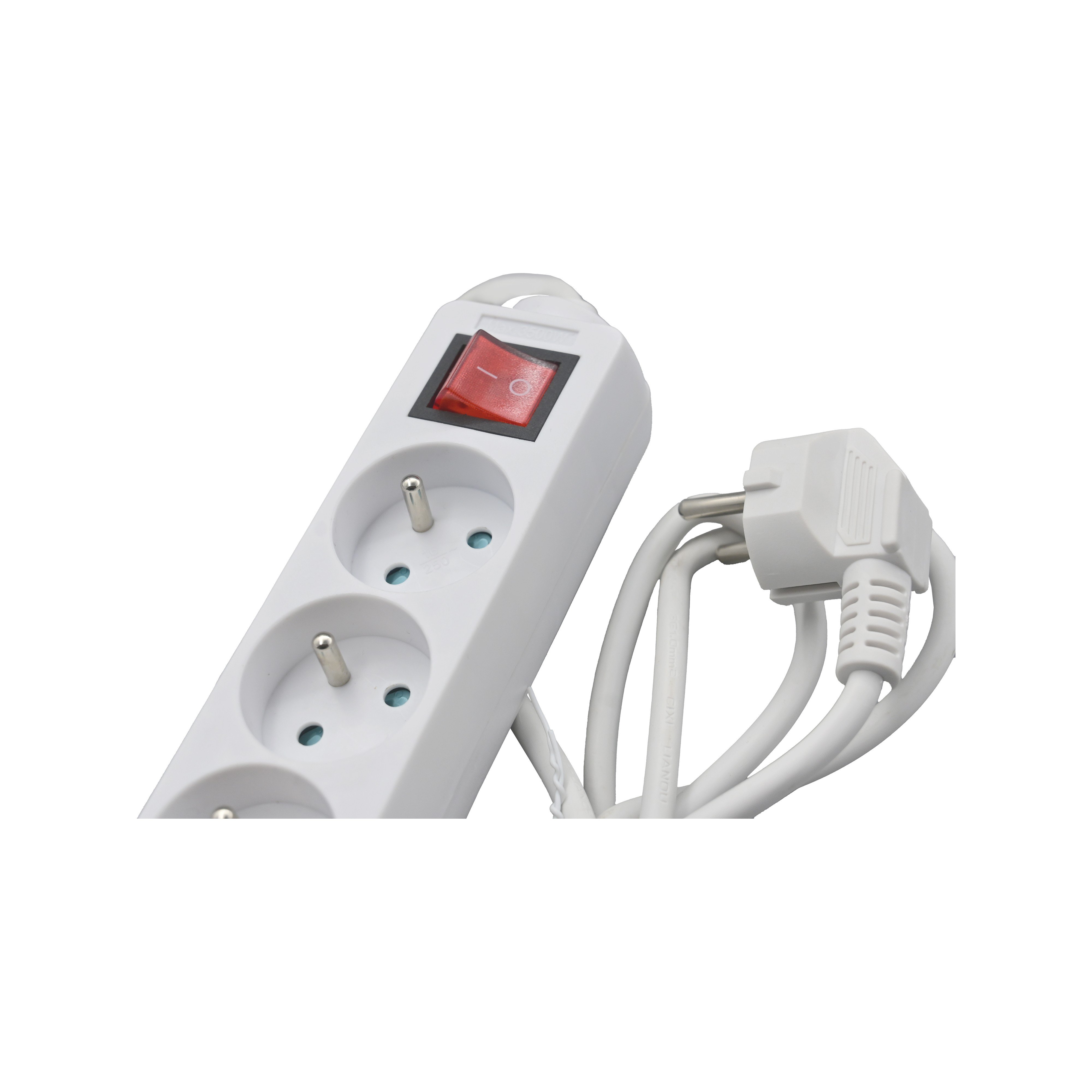 E-SUN Plugs And Sockets Cable Electrical Power Strip Power Strip Multi Plug Outlet Extension Cord Multi Socket With Switch