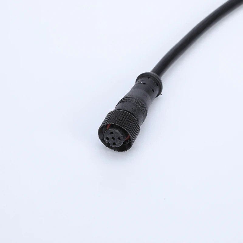 M12 2~8PIN Waterproof Wiring Harness with Male and Female Plug for Smart Home Appliance Water Purifier