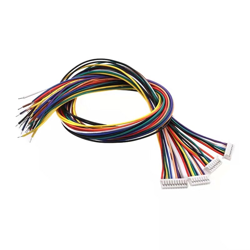 Wire harness custom XH2.54/PH2.0/VH3.96mm pitch connector wire Single and double head terminal wire harness copper 2P~12Pin