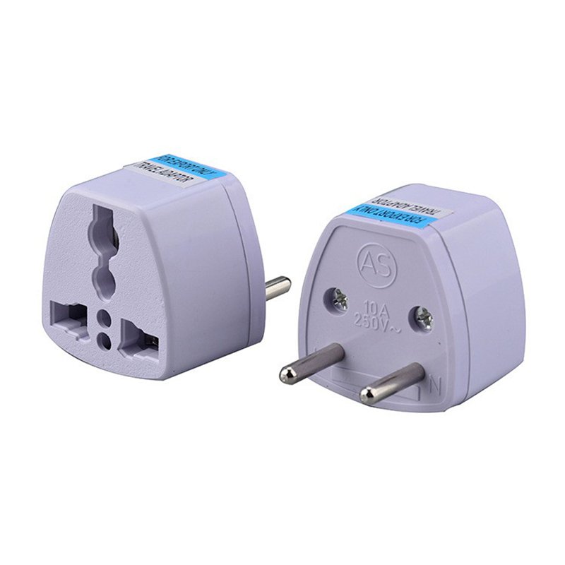 cantell Universal Multi function UK US AU to EU AC Power Socket Plug AC250V 10A Travel Electrical Charger Adapter Converter
