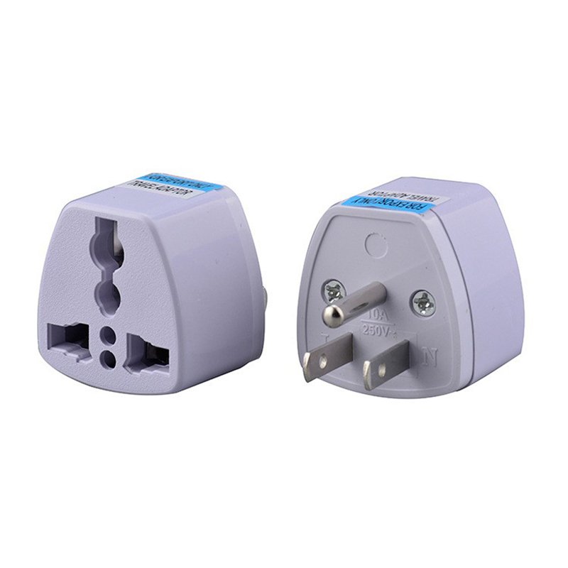 cantell Universal Multi function UK US AU to EU AC Power Socket Plug AC250V 10A Travel Electrical Charger Adapter Converter