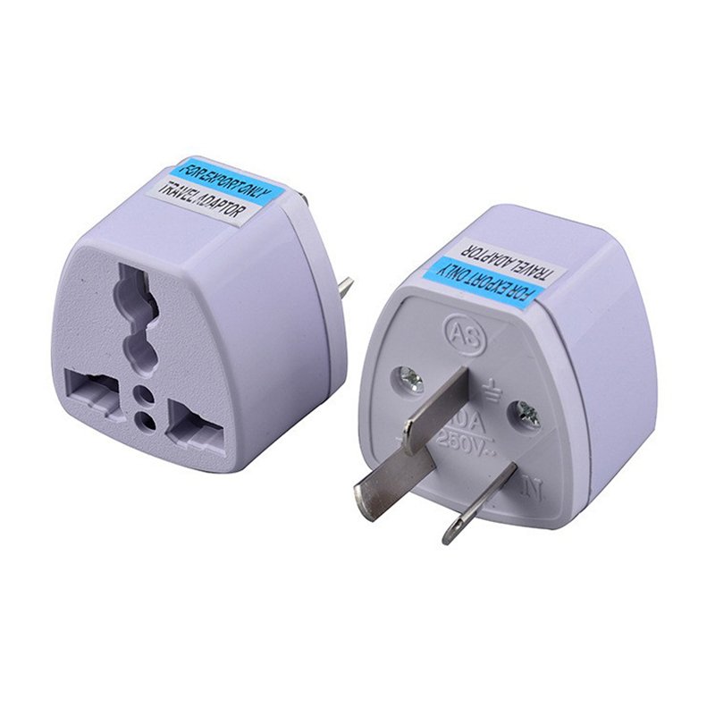 cantell Universal Multi function UK US AU to EU AC Power Socket Plug AC250V 10A Travel Electrical Charger Adapter Converter
