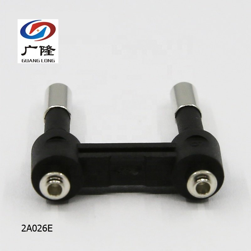 European Round Brass Power Plug Insert 2 PIN Plug Top 2A026E
