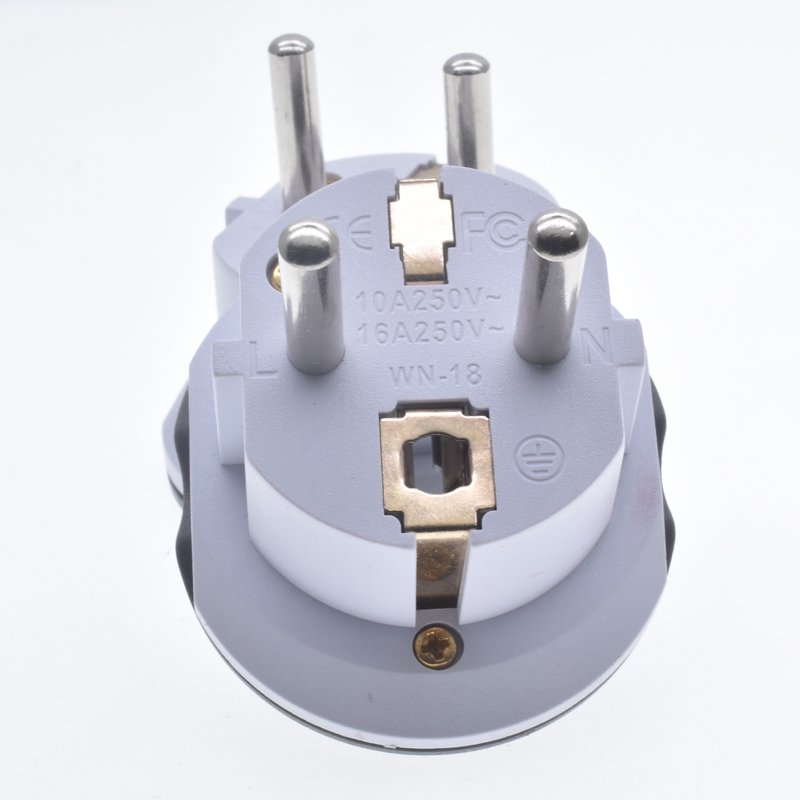 Universal to EU Plug Adapter Multifunction UK EU US AU to Euro Schuko Type-F Converter 10A Socket Outlet With Safety Shutter
