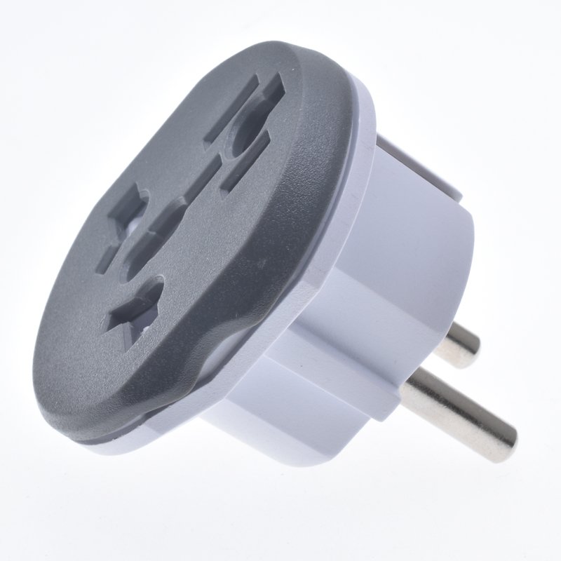 Universal to EU Plug Adapter Multifunction UK EU US AU to Euro Schuko Type-F Converter 10A Socket Outlet With Safety Shutter